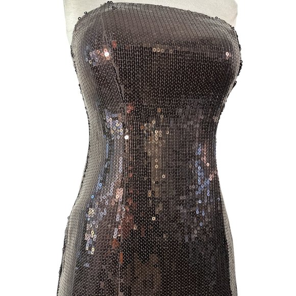 RETROFETE Ember Dress in Dark Chocolate XSmall New Womens Long Maxi Dress - Picture 5 of 16